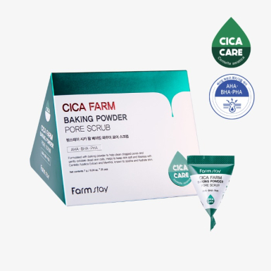Cica Farm Baking Powder Pore Scrub Συσκευασία Με 25τμχ