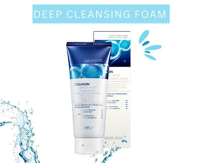 Collagen Water Full Moist Deep Cleansing Foam 180ml - Image 2