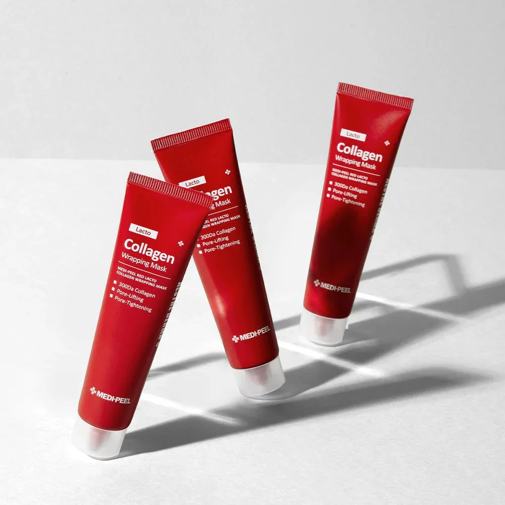 Red Lacto Collagen Wrapping Mask 70ml - Image 2
