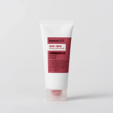 AHA + BHA Facial Exfoliator Enzyme Scrub 130ml