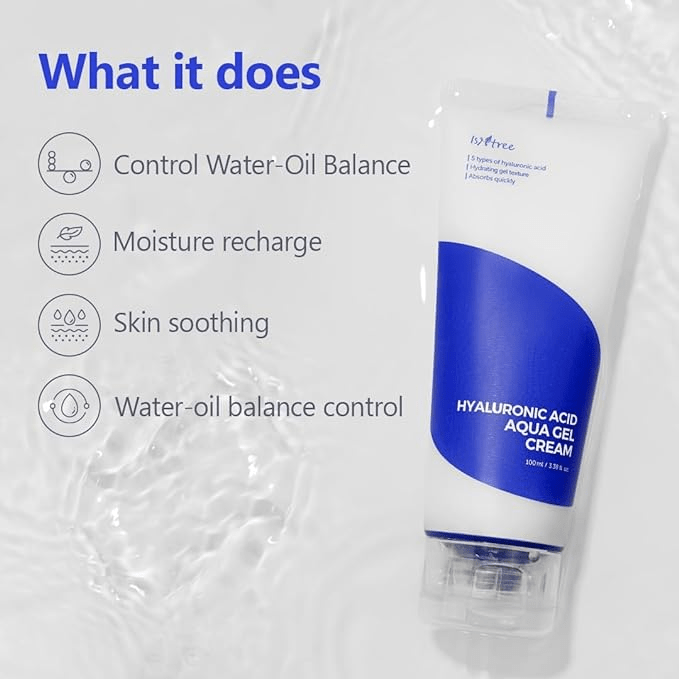 Hyaluronic Acid Aqua Gel Cream 100ml - Image 11